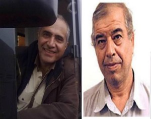 ابراهیم مددی و داوود رضوی، اعضای سندیکای کارگران شرکت واحد اتوبوسرانی تهران و حومه