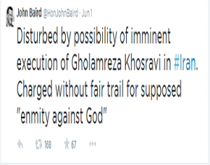 gholamreza khosravi-john baird
